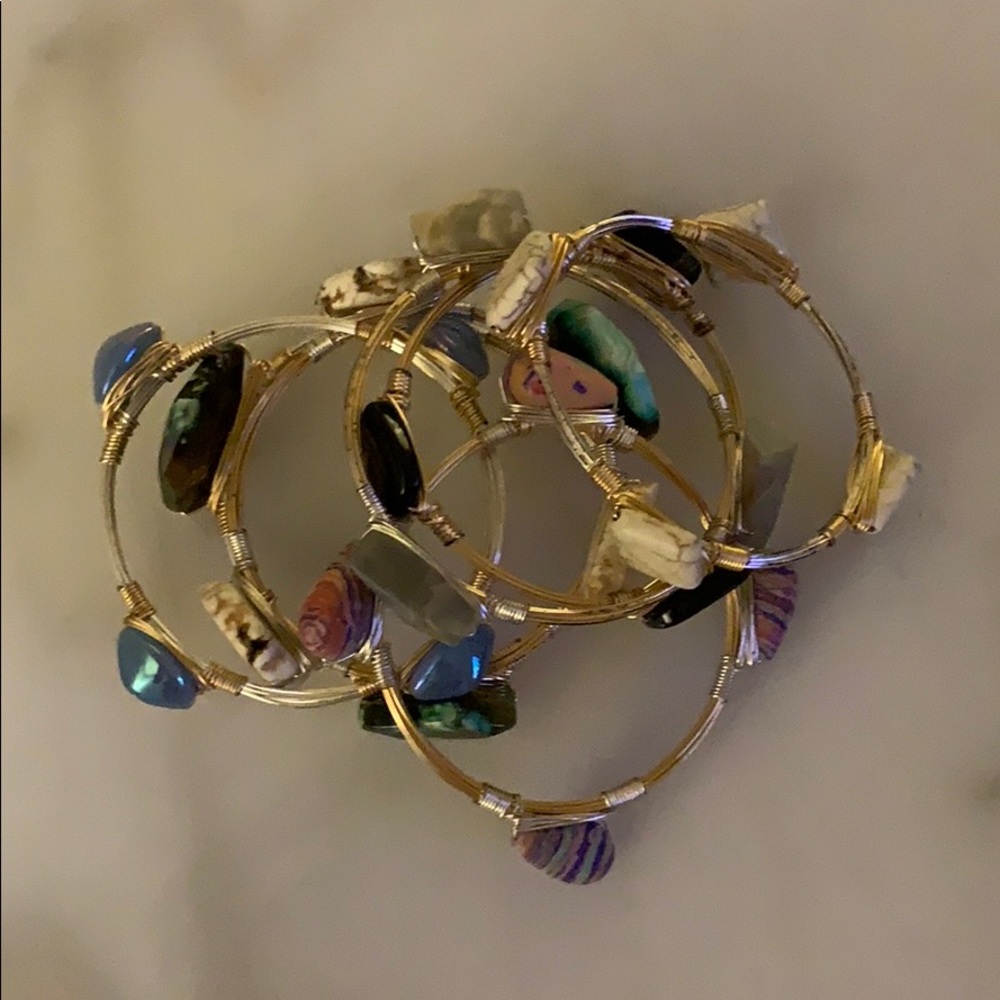 Boutique stone bangles!